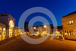 Udine, view of Piazza LibertÃÂ  photo